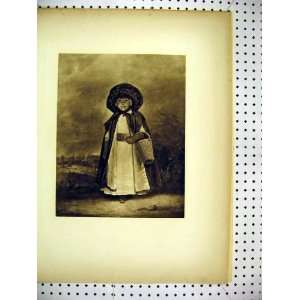  C1830 Antique Fine Art Portrait Miss Francis Crewe Earl 