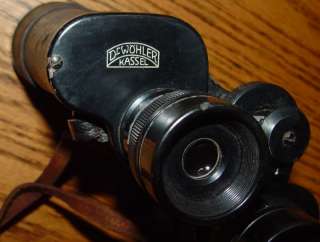 Dr WOHLER KASSEL DECAMAR Optical Binoculars Field glass  