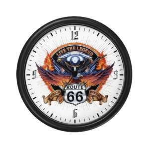  Wall Clock Live The Legend Eagle and Engine Route 66 