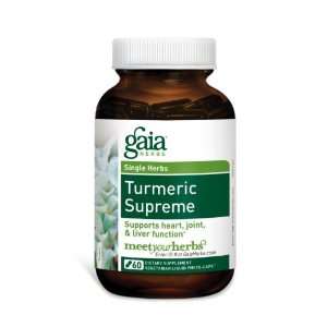  Gaia Herbs Turmeric Supreme 60 Capsules Health & Personal 