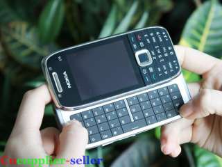 New Nokia E75 3G GPS WI FI Unlocked Cell Phone Black 758478017975 