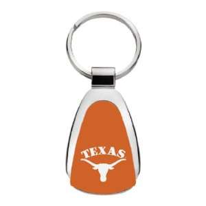  University of Texas   Teardrop Keychain   Orange Sports 