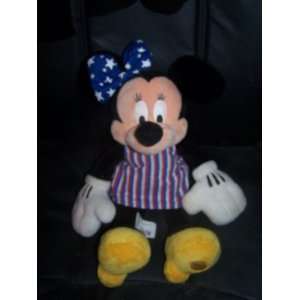   4th of July Minnie Mouse Plush 15 