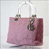   CHRISTIAN DIOR LADY DIOR PINK QUILTING SMALL HAND BAG, 900561  