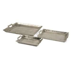  Lindi Aluminum Trays   Set of 3