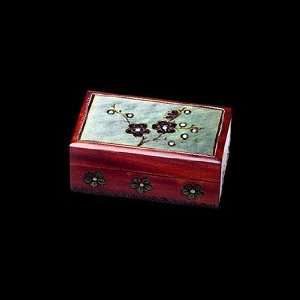   Tree Polish Jewelry Keepsake Box Handmade with Linden Wood Home