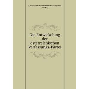    Partei Austria) Juridisch Politischer Leseverein (Vienna Books