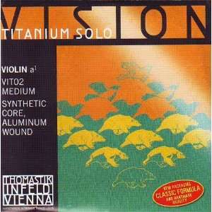  Thomastik Infeld Violin Vision Titanium A Synthetic Core 