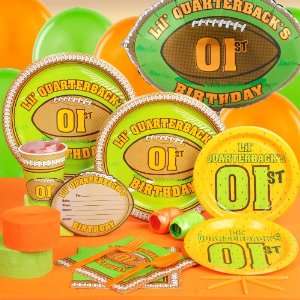  Lil Quarterback 1st Birthday Standard Party Pack Health 
