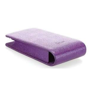   Purple Universal Leather Case   for LG Mobile Handsets Electronics