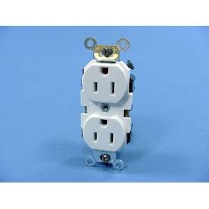  Leviton 2p 3w 15a 125v White Industrial Receptacle