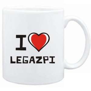  Mug White I love Legazpi  Cities
