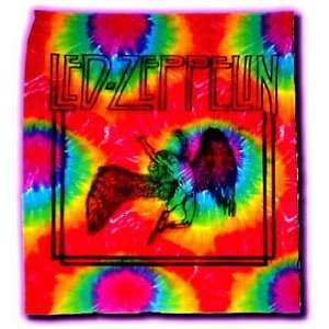 Led Zeppelin Sunburst Tye Dye Tapestry 40 by 45 Inches