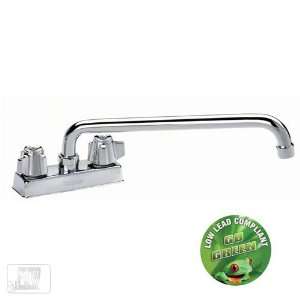   11 406L 4 Heavy Duty Low Lead Deck Mounted Faucet