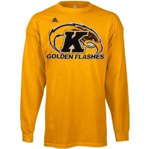 adidas Kent State Golden Flashes Second Best Long Sleeve T Shirt 
