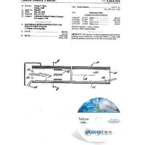   Patent CD for MATERIALS LIFTER CONSTRUCTION AND INSTALLATION IN KILNS