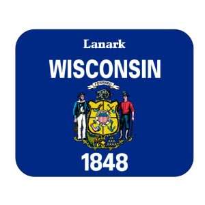  US State Flag   Lanark, Wisconsin (WI) Mouse Pad 