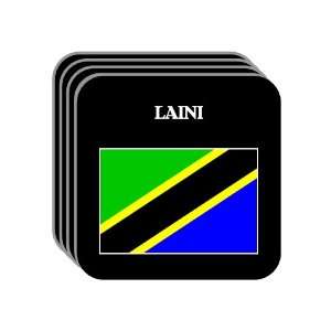  Tanzania   LAINI Set of 4 Mini Mousepad Coasters 