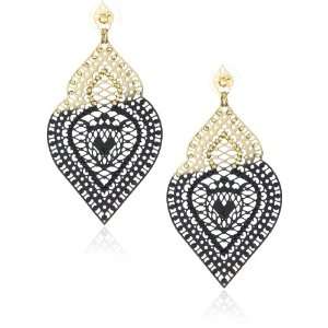  LK Designs Glamorous Lace Royal Night Earrings Jewelry