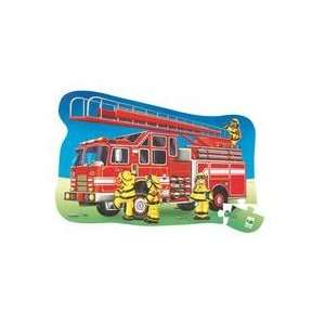  Jumbo Fire Truck Floor Puzzle   30 Pieces Toys & Games