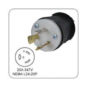  HUBBELL HBL3721 AC Plug NEMA L24 20 Male