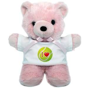  Teddy Bear Pink I Love Tennis 
