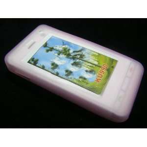   9421L627 Silicone Skin case pink for LG KU990 U990 Viewty Electronics