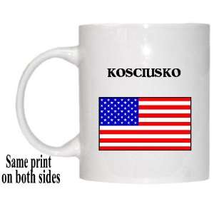  US Flag   Kosciusko, Mississippi (MS) Mug 