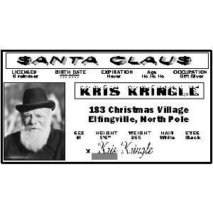 Kris Kringle Collectors Card