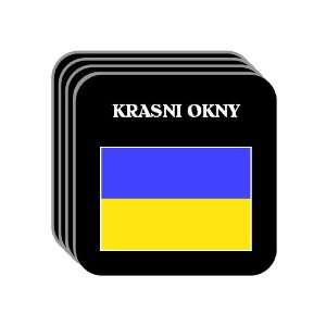  Ukraine   KRASNI OKNY Set of 4 Mini Mousepad Coasters 