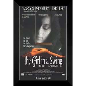  The Girl in a Swing 27x40 FRAMED Movie Poster   Style B 