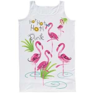   Pink Flamingos Sleeveless Beach Cover Up in Gift Bag
