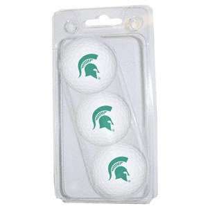  Michigan State Spartans 3 Ball Sleeve