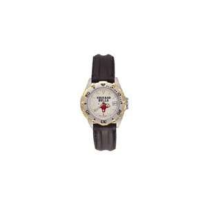  Chicago Bulls NBA All Star Womens Leather Sports Watch 