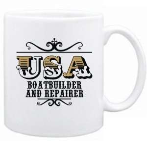  New  Usa Boatbuilder And Repairer   Old Style  Mug 