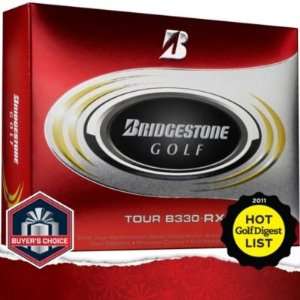  Bridgestone Tour B330 RX Golf Balls   12 pack Sports 