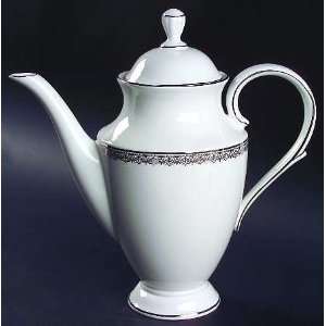   Lace Couture Coffee Pot & Lid, Fine China Dinnerware