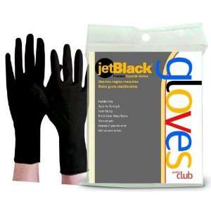    Product Club Reusable Black Latex Glove Large   (Box of 12) Beauty