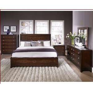   Bedroom Set in Warm Brown Cherry Lakeside EL846 1SET