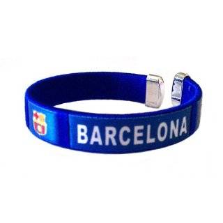 FC Barcelona Team Logo Spanish Soccer Bracelet Wristband