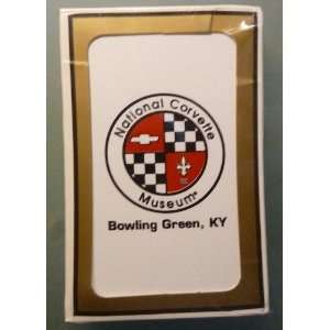  National Corvette Museum Playing Cards 