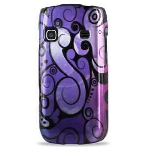 Samsung Replenish M580 0144 Purple W/ Black Swirly Pattern 