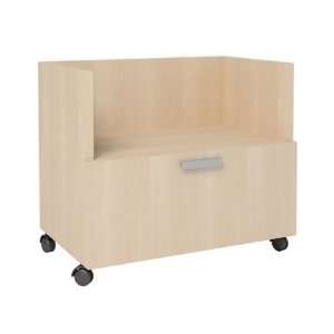  Steelcase Currency 25 High Mobile Cart, Lateral Drawer 