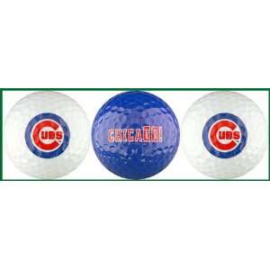  Chicago Cubs Golf Balls w/ ChicaGO