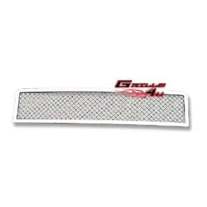  03 07 Hummer H2 Bumper Stainless Mesh Grille Grill Insert 