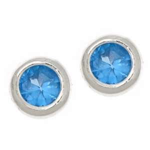   Color by the Yard Sapphire Earrings  Silver Jewelry