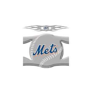   New York Mets Decal   XL Flame Graphic 