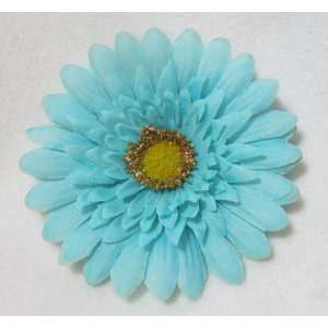  NEW Aqua Pool Blue Daisy Flower Hair Clip, Limited 