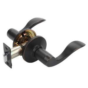 Dynasty Hardware Heritage Lever Passage Set Aged Oil Rubbed Bronze