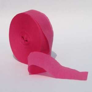    Crepe Paper Streamers 150 Long Bombay Pink